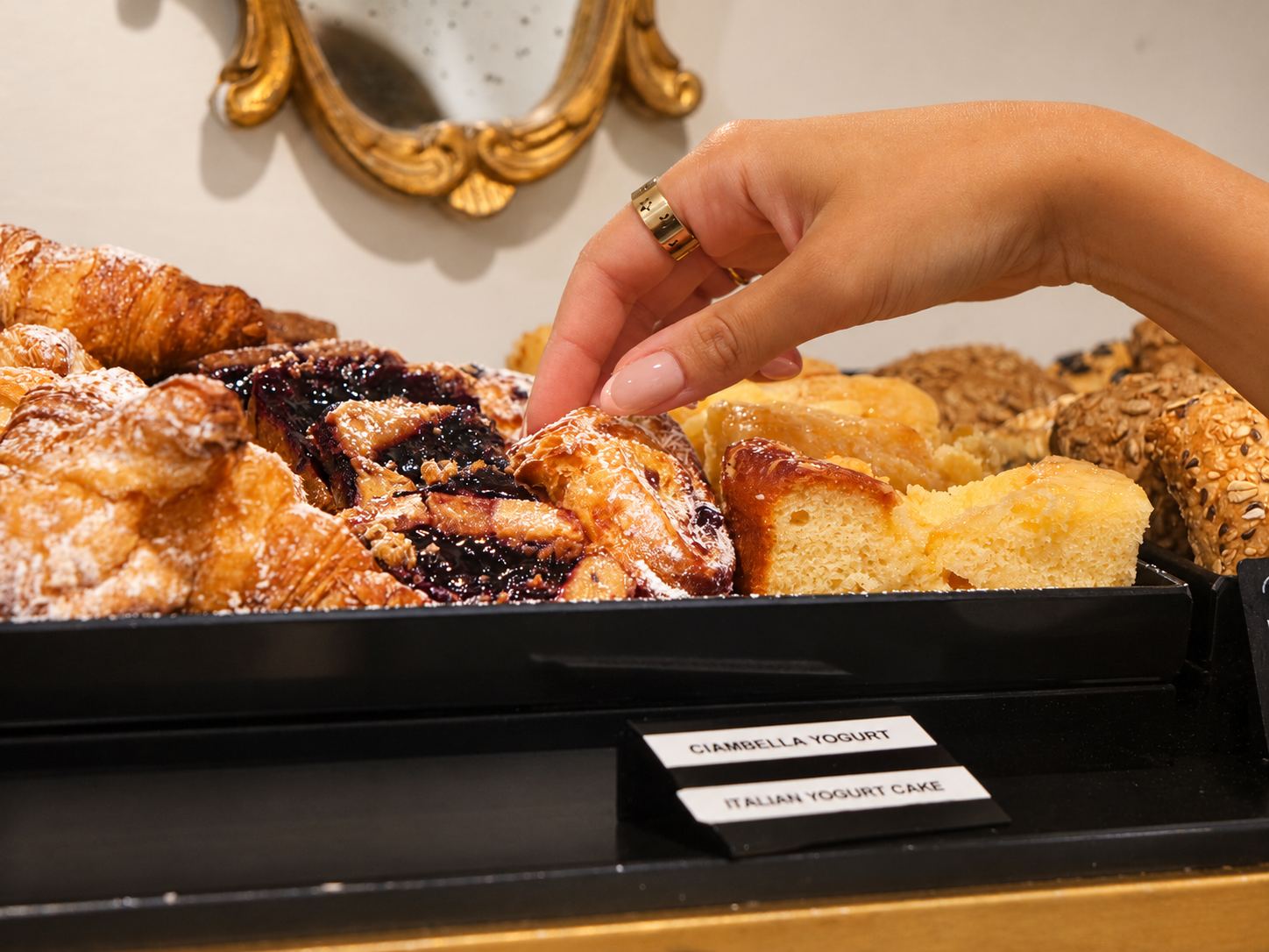 Cornetti e pasticceria del mattino