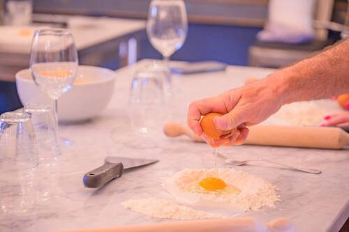 Corso di pasta fresca e tiramisù