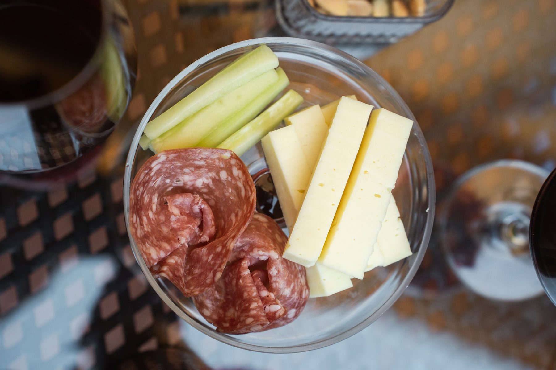 Tagliere di salumi e formaggi toscani